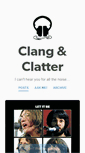 Mobile Screenshot of clangandclatter.com